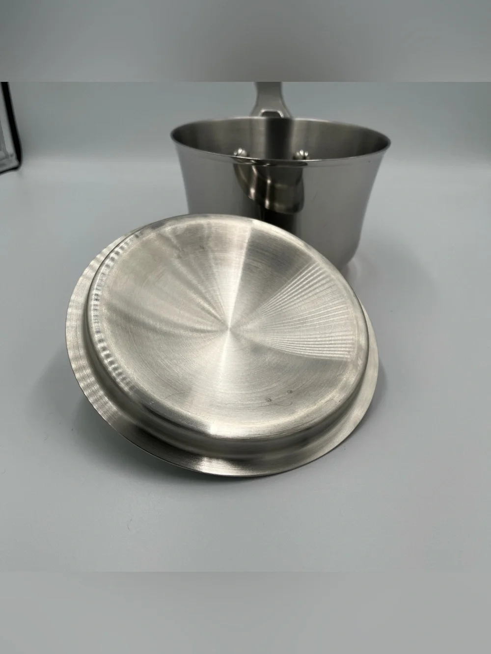 Anolon Nouvelle Copper Stainless Steel 1-1/4 qt. 1.2L Saucepan With Lid